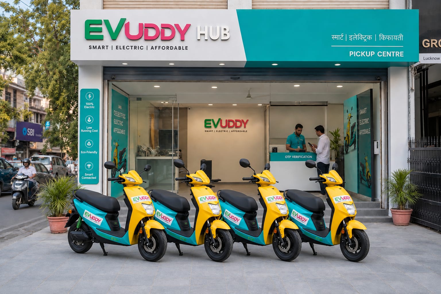 EVUDDY pickup hub